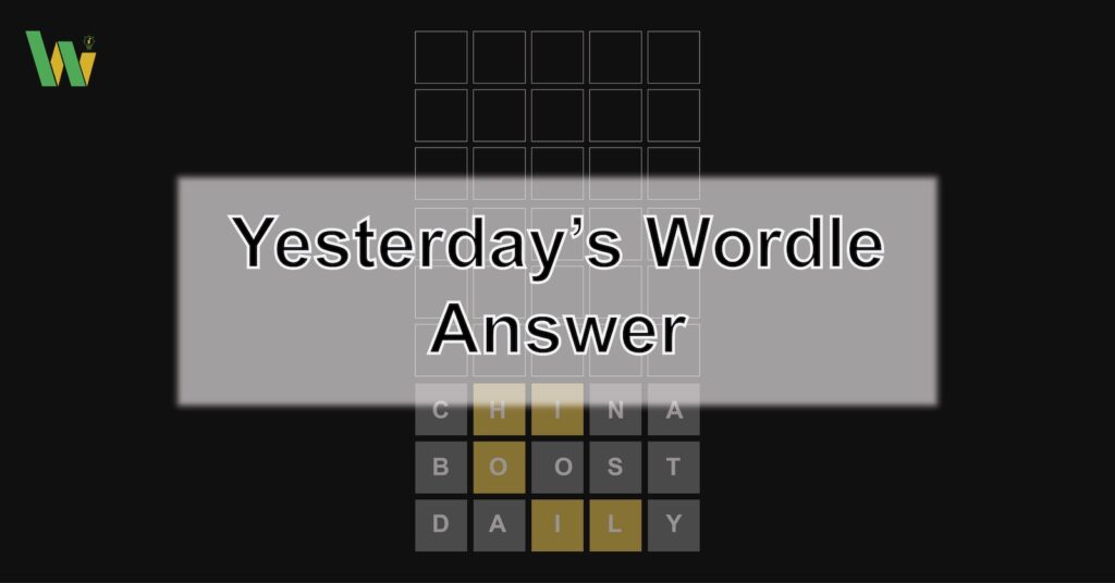 Yesterday s Wordle Answer Wordle Hints Yesterday s wordle answer wordle hints